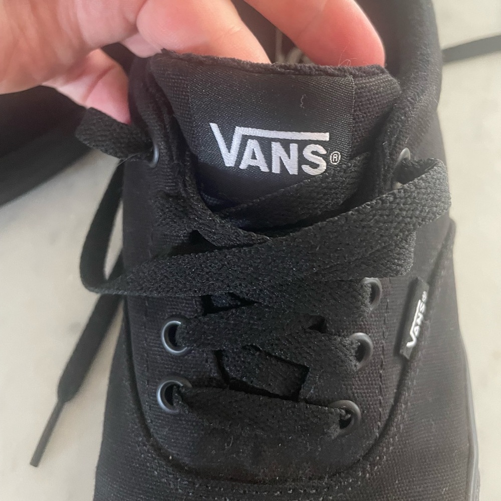 VANS - mens sneaker / black size 10.5